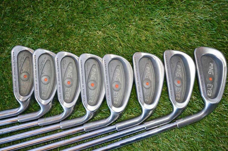 Ping	Eye 2	Iron Set 3-w	Right Handed	37"	Steel	Stiff	New Grip