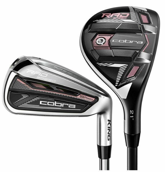 Cobra King RAD Speed Combo Iron Set 5/6H, 7-PW+GW (Recoil 450