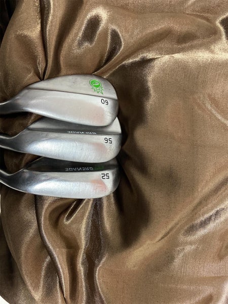 Men's Right Handed Set of 52/56/60 wedges Regular Flex Steel Shaft Wedge