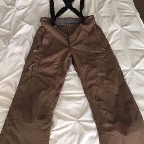 Helly Hansen Men’s Ski Pants, XL, Brown