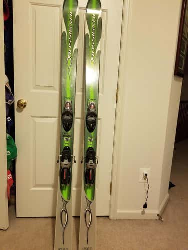 Used 2004 Rossignol B4 Bandit All Mountain Skis W/ rossignol Axial 2binidng Max Din 12