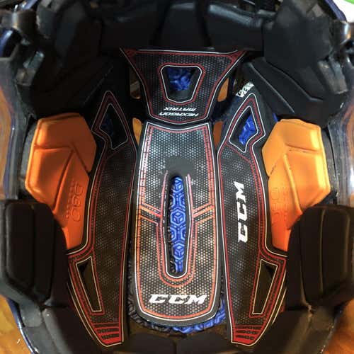 Blue Used Medium CCM FL90 Helmet