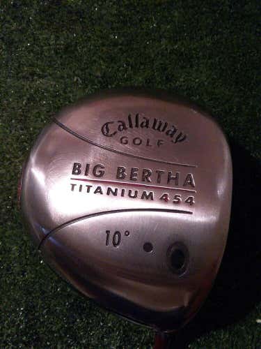 Callaway Big Bertha Titanium 454 10* Driver Regular Graphite shaft