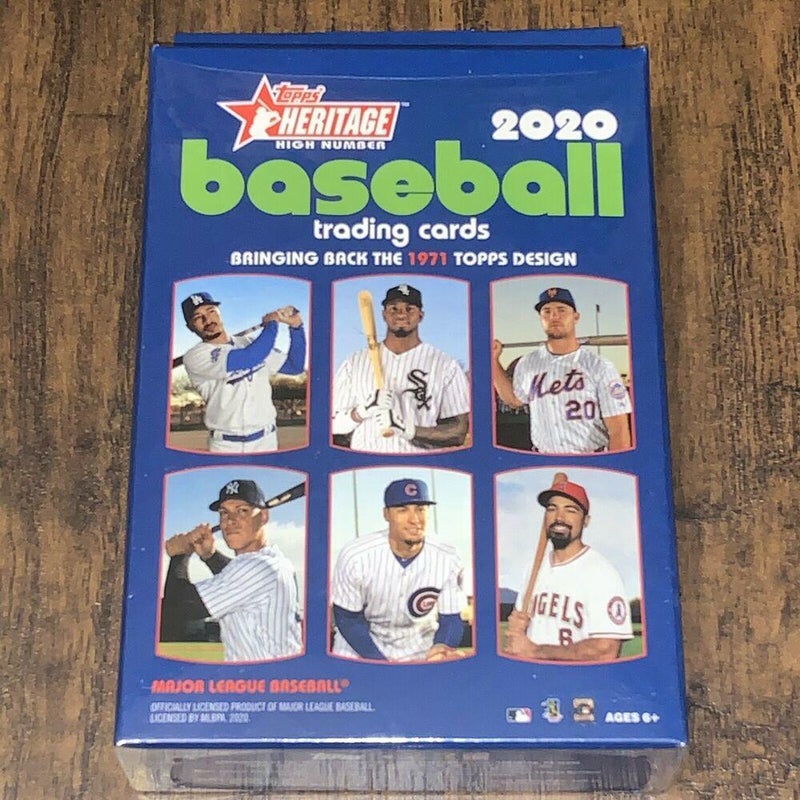 2020 Topps Heritage High Number MLB 27 Card Hanger Box Sealed Retail Exclusive