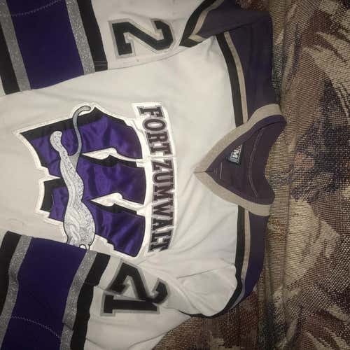 White Adult XL CCM Pro Stock Jersey