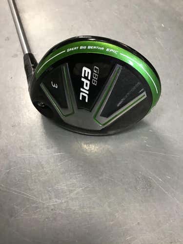 Used Callaway Gbb Epic 3 Wood Graphite Regular Golf Fairway Woods