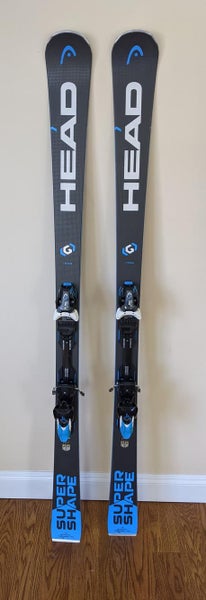 2019 HEAD Supershape Titan Skis With Bindings, 176cm