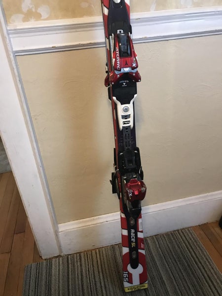 美品　ATOMIC D2 RACE SL + NEOX TL12 165cm Atomic Race D2 SL 2011 165cm skis | SidelineSwap | Buy and