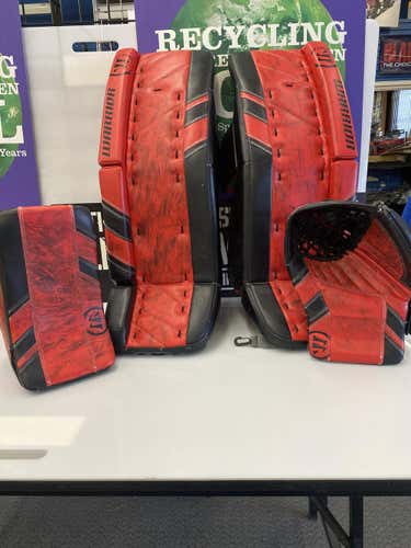 Used 31" Warrior Regular Ritual G3 Goalie Full Set