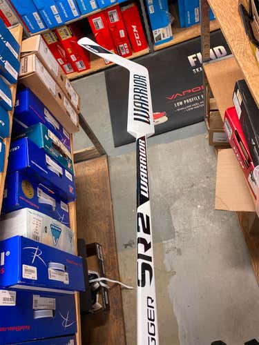 New Intermediate Warrior Regular Swagger SR2 Goalie Stick 23.5" Paddle