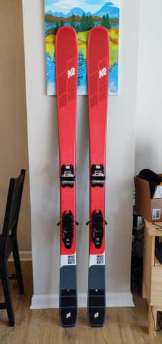 Used 2020 K2 Mindbender 90C (170cm) with Marker Squire bindings