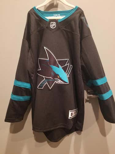 San Jose Sharks Youth Hockey Jersey-Large/XL- Brand New