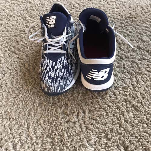 Navy Blue Men's Size 11.5 Turf Cleats Low Cut