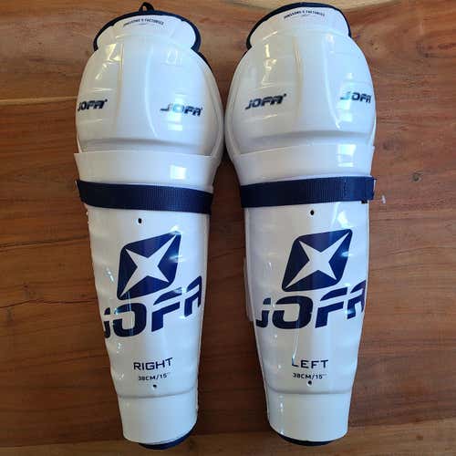 New Senior Jofa by CCM Shin Pads 15"