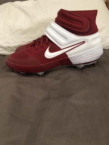 NIKE Hurache Elite 2 High crimson (sz 11)