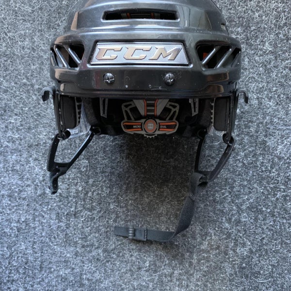 CCM FitlLite 3DS Helmet Black Size Large MINT CONDITION