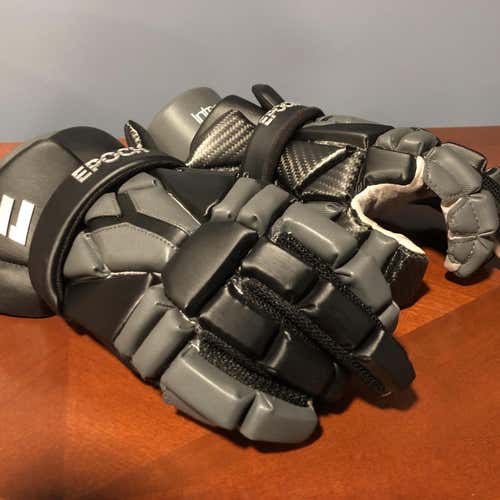 Gray Used Epoch Integra 13" Lacrosse Gloves