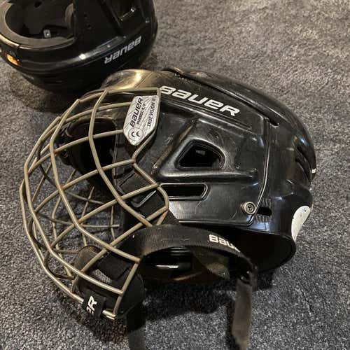 Black Used Medium Bauer BHH1500 Helmet