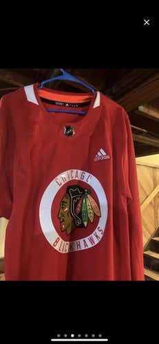 #32 Chicago Blackhawks Size 54 Adidas Pro Stock Jersey