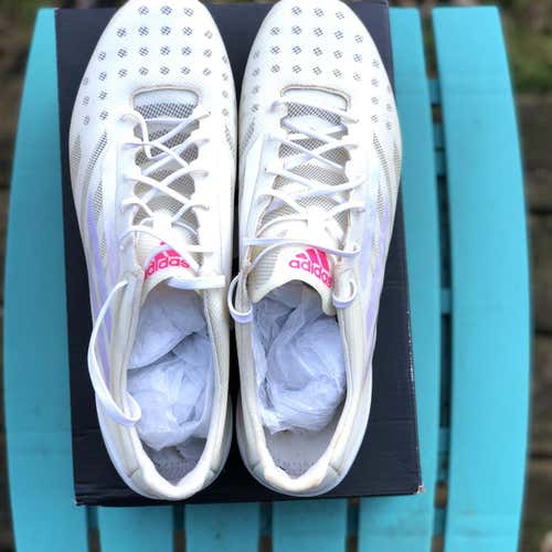 White Men's Molded Cleats Adidas X 99.1 Cleats