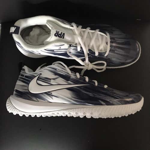 New Size 9.5 Nike Vapor Turf Shoes Navy Blue