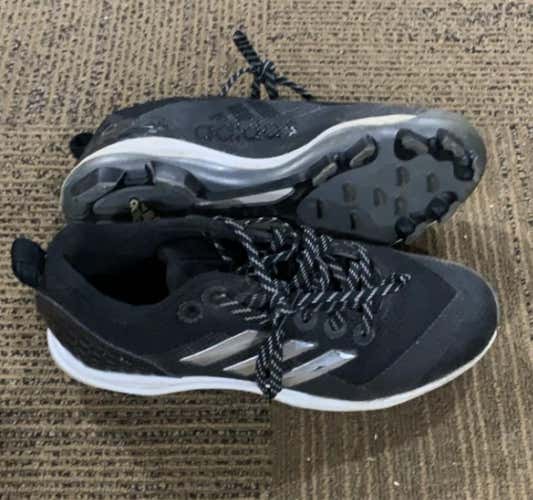 Black Adult Molded Cleats Adidas