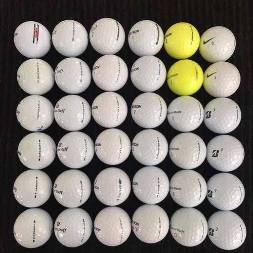 Lot of Quality 5A (3 Dozen) Golf Balls