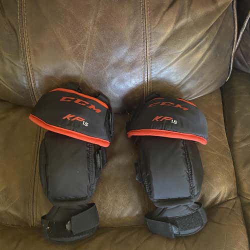 Used CCM Youth Goalie Knee Pads