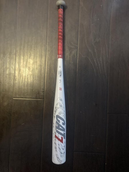 Used Kid Pitch (9YO-13YO) USSSA Certified 2017 Marucci Alloy CAT 7 Bat (-8) 23 oz 31"
