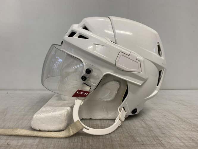 CCM Vector V08 Pro Stock Hockey Helmet Small White CCM Visor 8331