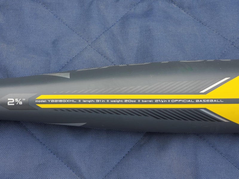 Used Kid Pitch (9YO-13YO) 2018 Easton Composite Ghost X Bat (-11) 20 oz 31"
