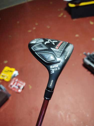 Used Men's Tour Edge XCG7 beta TI 11.5* Strong 3 Wood stiff Right handed