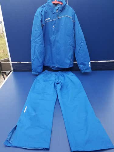Blue Lightly Used Unisex Adult Medium Lightweight Bauer Jacket and Pants