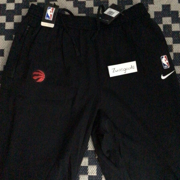 Nike NBA Toronto Raptors Pants Joggers Black Sweatpants Mens 2XL Tall NWT