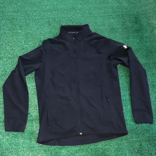 Black Unisex Adult New Large Under Armour Jacket