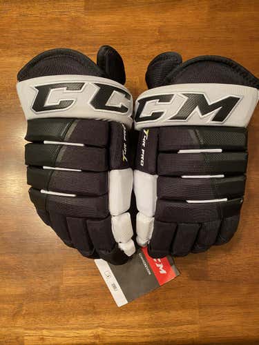 New CCM Tacks 4 Roll Pro Gloves 14"