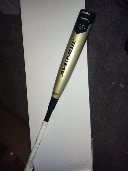 Used High School/College BBCOR Certified 2019 AXE Composite Avenge Bat (-3) 28 oz 31"