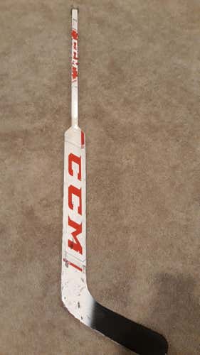 Used Senior CCM Regular E 4.9 Goalie Stick 27" Paddle