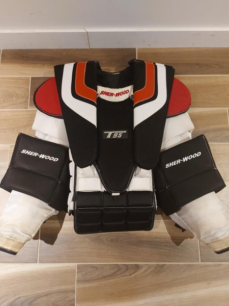 Used Senior XL Sher-Wood T95 Goalie Chest Protector