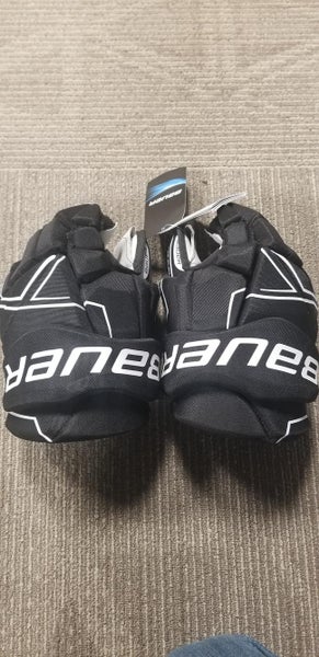 Black New Senior Bauer NSX Gloves 13"