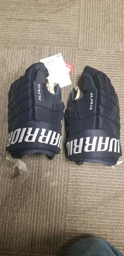 Navy Blue New Senior Warrior Alpha DX4 Gloves 13"