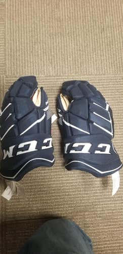 Navy blue New Senior CCM Jetspeed FT370 Gloves 14"