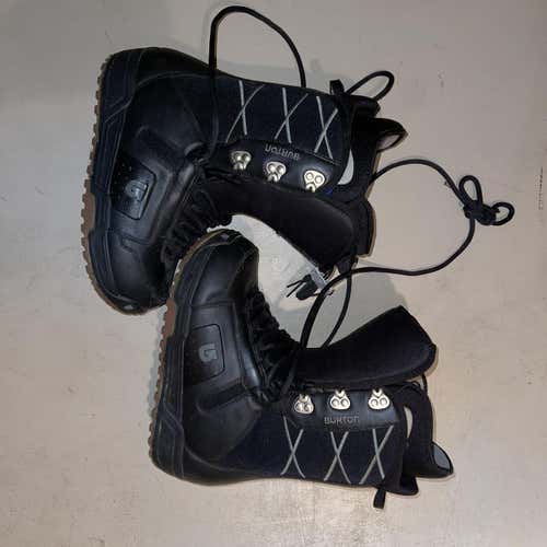 Unisex Size 8.0 (Women's 9.0) Burton Moto Medium Flex Snowboard Boots