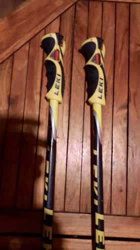 Used 48in (120cm) Leki World Cup - GS Ski Poles
