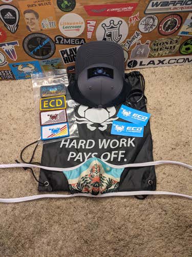 ECD Bundle: Velcro Trucker Hat, Mask, Bag & Accessories