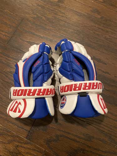 Used Player's Warrior Evo  Lacrosse Gloves