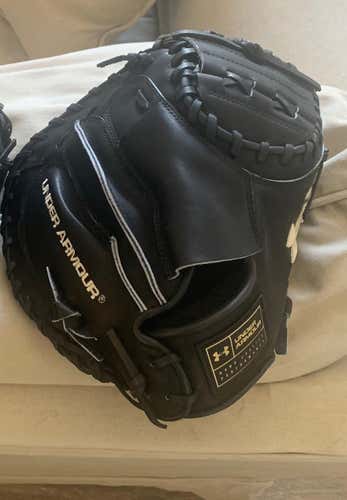 Black High School/College Catcher's 33.5" Baseball Glove