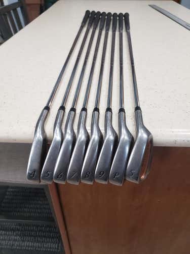 Used Men's Other Right Handed Iron Set Regular Flex Steel Shaft