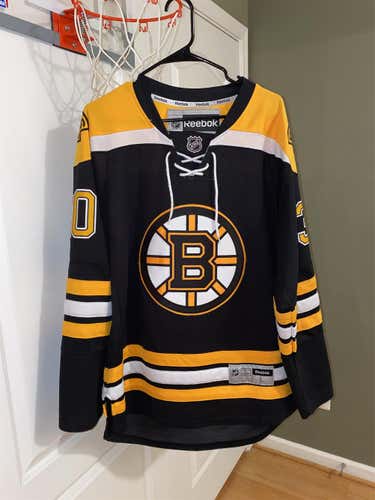 Black Adult Large Reebok  Jersey