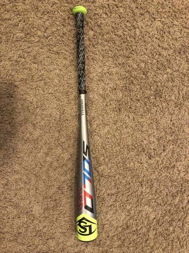 Used Kid Pitch (9YO-13YO) 2019 Louisville Slugger Alloy 2019 Solo 619 Bat (-13) 15 oz 28"